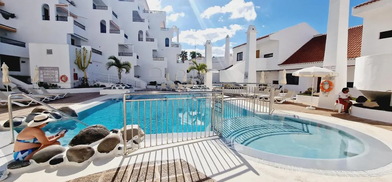 Garajonay 3 Bedrooms Apartment, Ocean & Pool View Playa Fanabe Holiday home